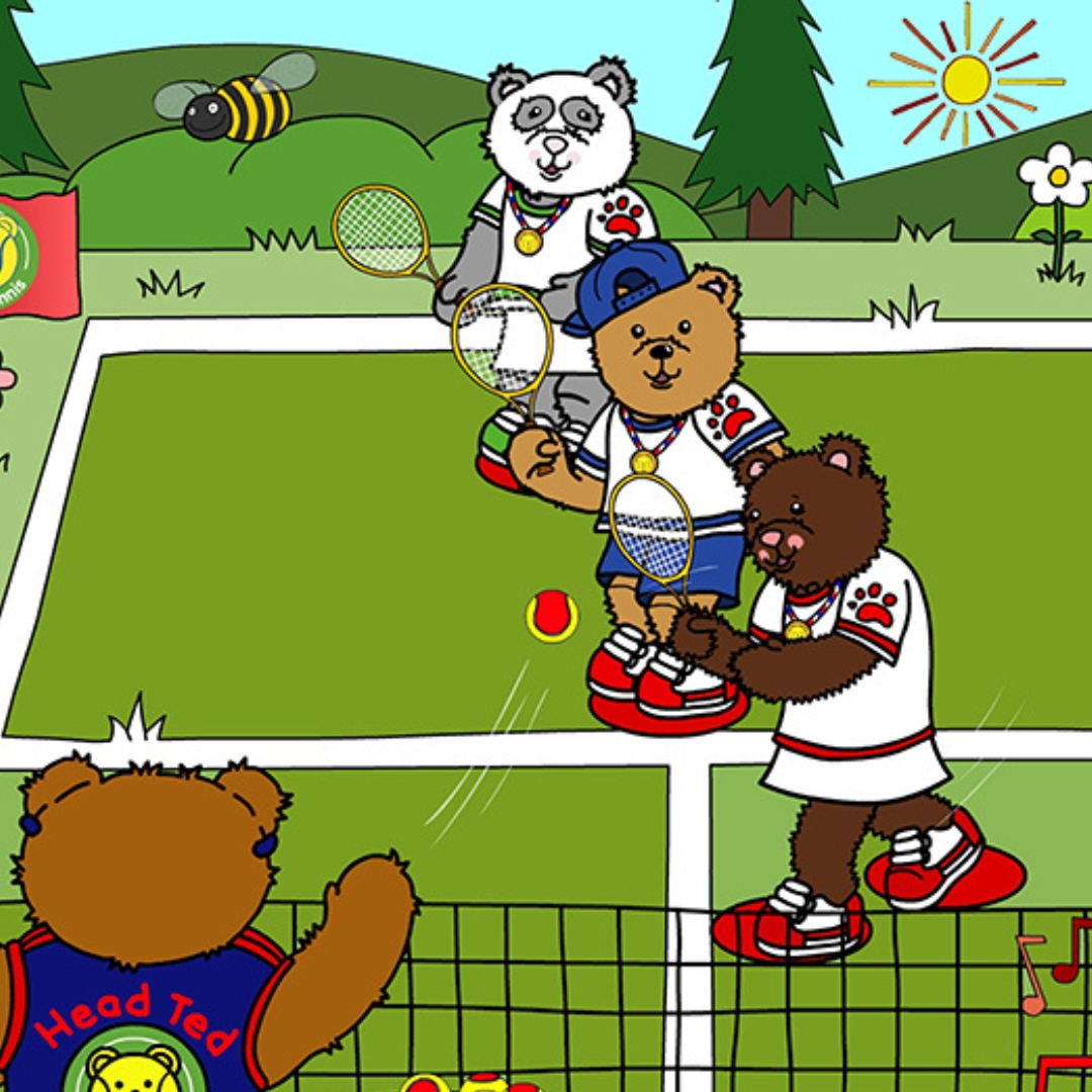 Teddy Tennis activity